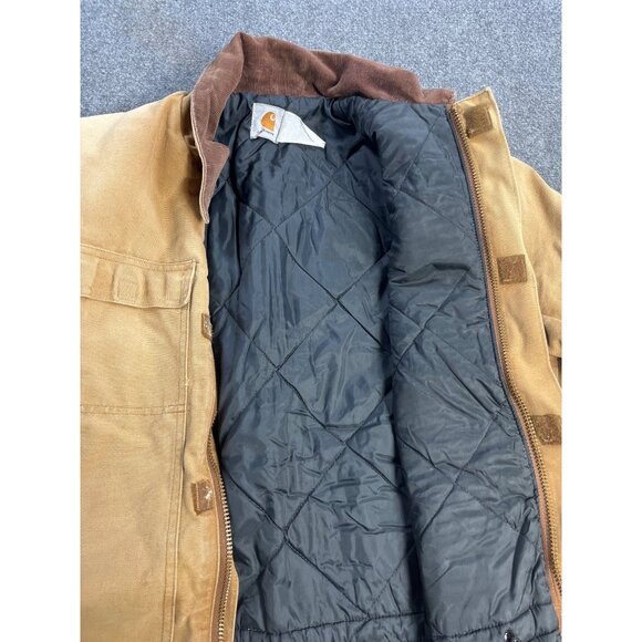 Carhartt Barn Chore Jacket C003 BRN Duck Canvas Coat NO Size tag - Picture 4 of 13